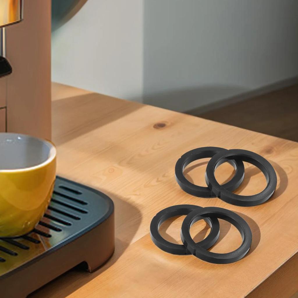 2pcs E61 Coffee Machine Silicone Group Gasket 58mm O-ring Brewing Group Head Kit For Gaggia Coffee Machines Gasket Leak-Proof