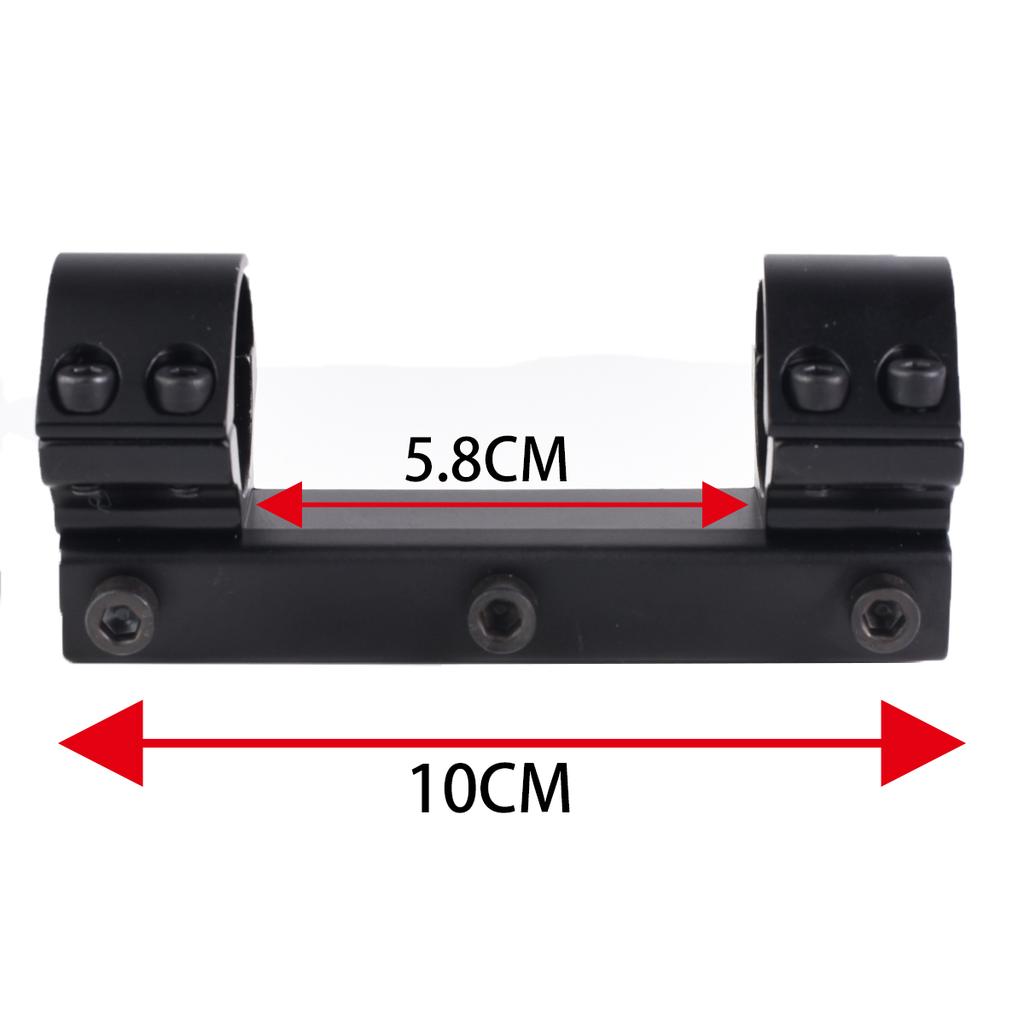 Double nail integrated cantilever sight installation 25.4mm sight rings, Riflescope Mount for Picatinny 11mm Rail installation