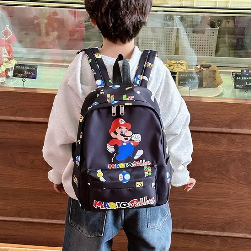 Adorable Cartoon Backpack Lightweight Oxford Toddler Bag Unisex For School