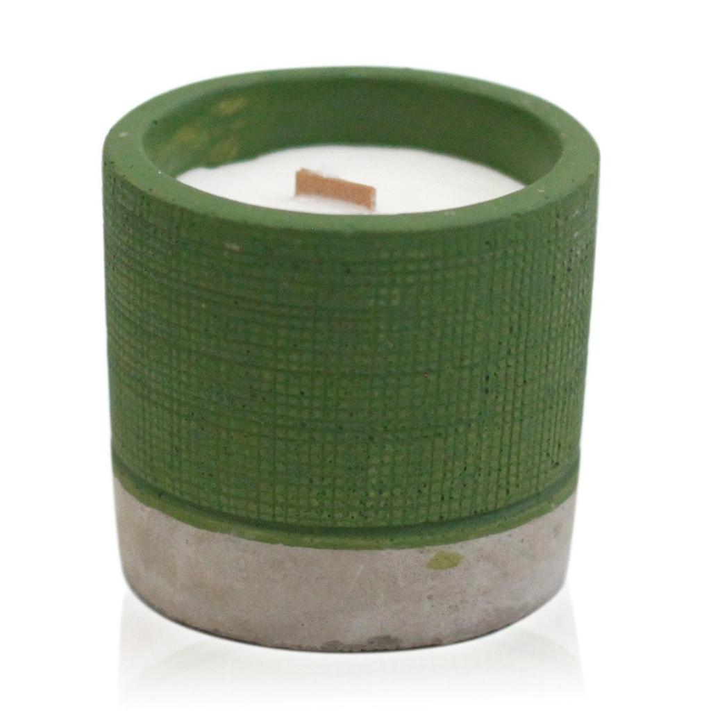 Scented Candle Sea Moss And Herbs Wooden Wick