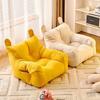 Weicher kleiner Sofasessel Bequemer ergonomischer Wohnzimmer-Faulschläfer mit Aufbewahrungstasche Kinder-Bären-Sofa-Sessel für Jungen und Mädchen
