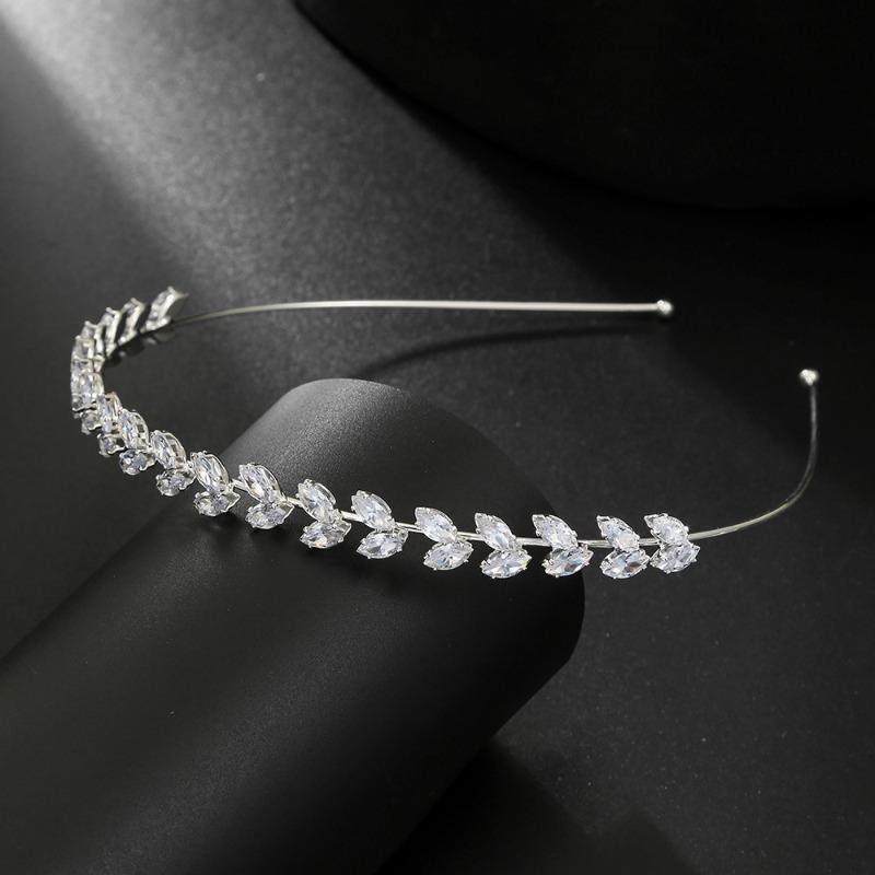 Meier Zircon headband, hair accessories, bridal accessories, full diamond headband