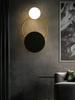 Nordic Led Wall Lamp Postmodern Iron Wall Lamps For Living Room Bedroom Stairs Loft Decor Bedside Wall Light Bathroom Fixtures