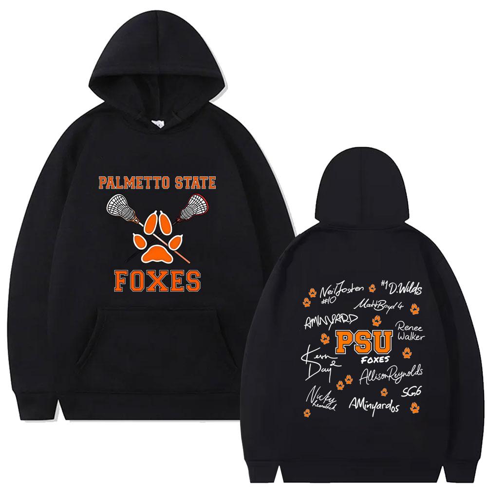 Vše pro Hru The Foxhole Court Palmetto State Foxes Grafická Mikina s Kapucí Pánská Dámská Móda Oversized Mikiny Streetwear