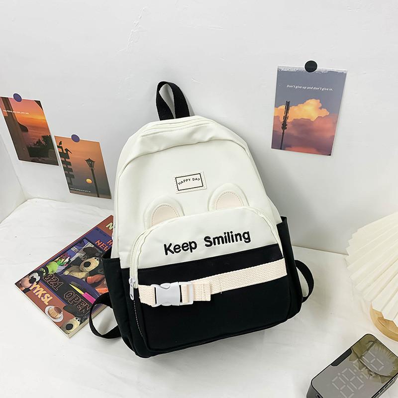 Stylish And Spacious Kindergarten Backpack For Kids Aged 3 To 6 Years With Durable Canvas Material