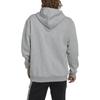 Adidas Solid Color Hooded Pullover With Logo Print Men Sweatshirt Grey HL6927