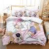 3d Print Anime Kawaii Girl Sora Kake Girl Bedding Set Single Twin Full Queen King Size Bed Set Adult Kid Bedroom Duvetcover Sets