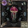 Starry Tarot Flannel Mat Anti Slip Square Card Cloth Multi Patterns Altar Decor Tarot Oracle Layout Soft Mat for Divination Game