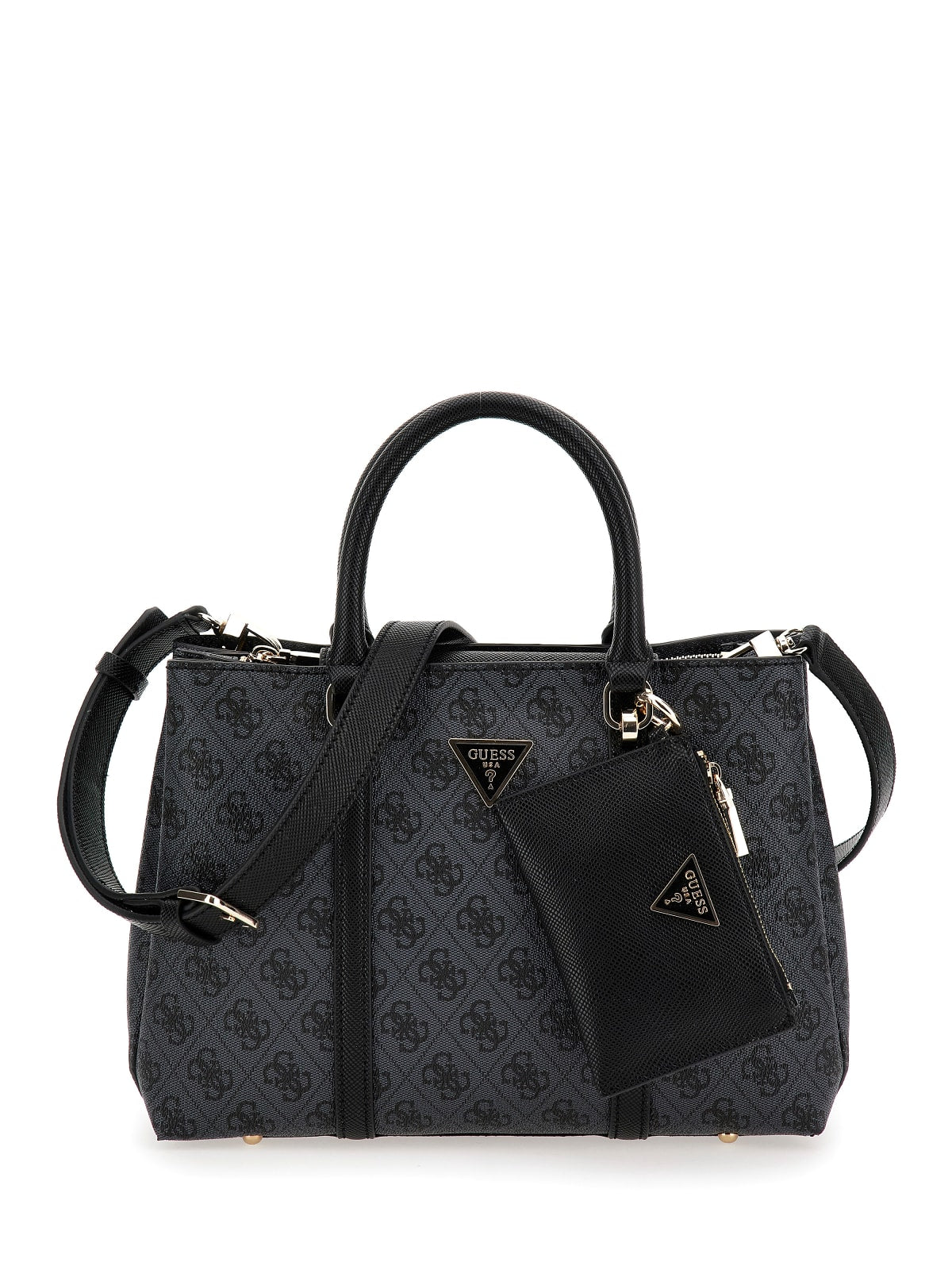

Сумки Guess Eco Brenton Coal с логотипом ESG896806
