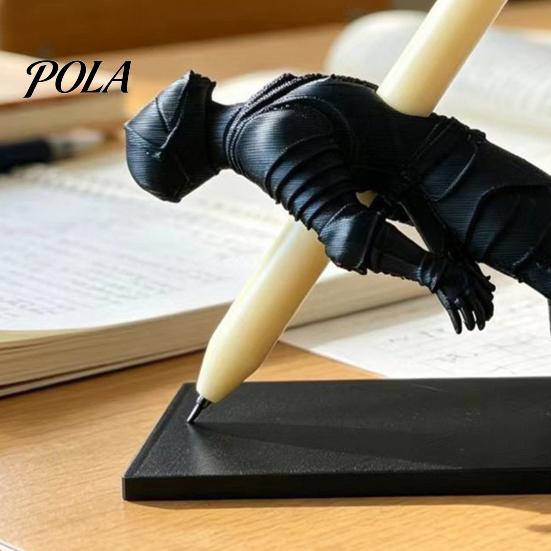 Pen Holder For Flat Surfaces 3D Printed Knight Holder, Medieval Desk Organizer, Action Figure Creative Organizer Pencil Stand for Office, Decorative