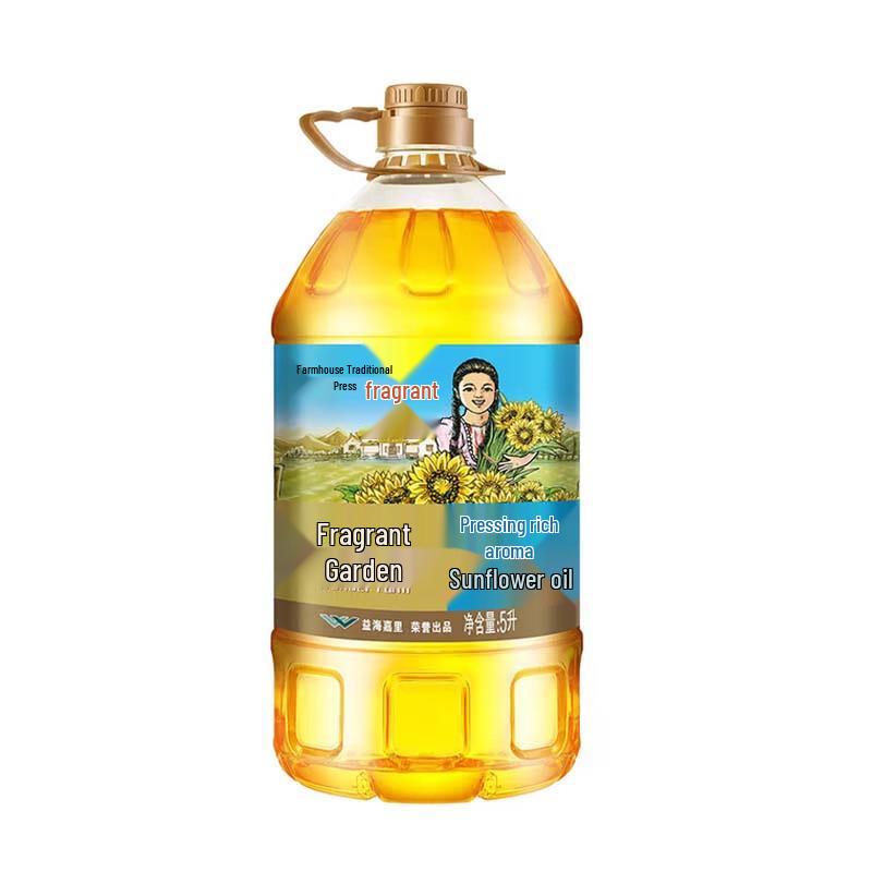 Xiangmanyuan Farm-Pressed Fresh Sunflower Oil 5L