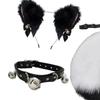 -Headband, Collar And Tail Set, Comfortable, Soft, Cosplay for Birthday Gift