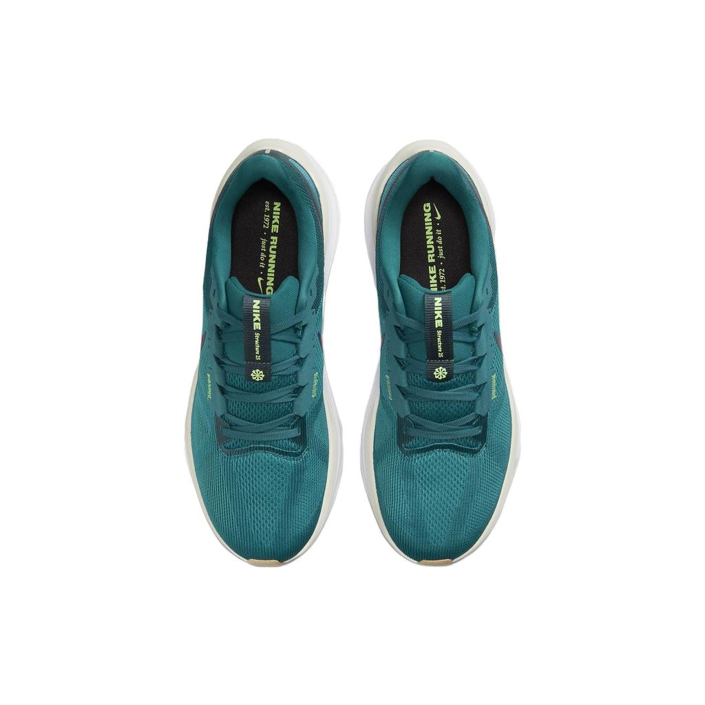 Nike Air Zoom Structure 25 Geode Teal Men Sneakers Deep-Jungle White Purple-Ink DJ7883-300