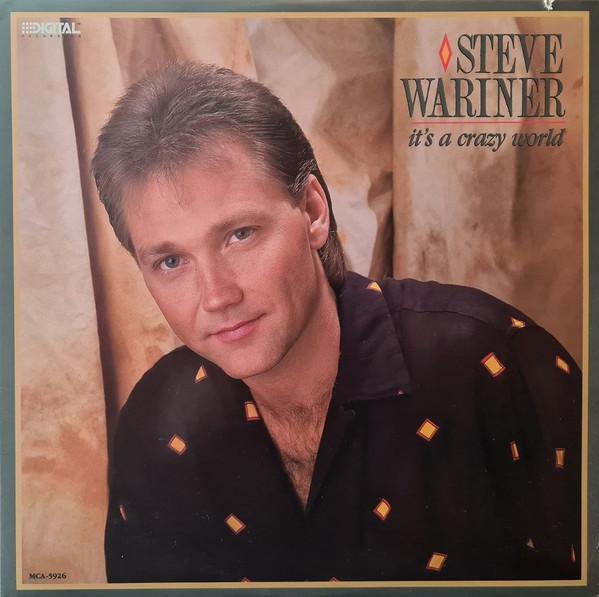 

LP Record STEVE WARINER - It s A Crazy World MCA5926 MCA Records 1987 US Folk Used