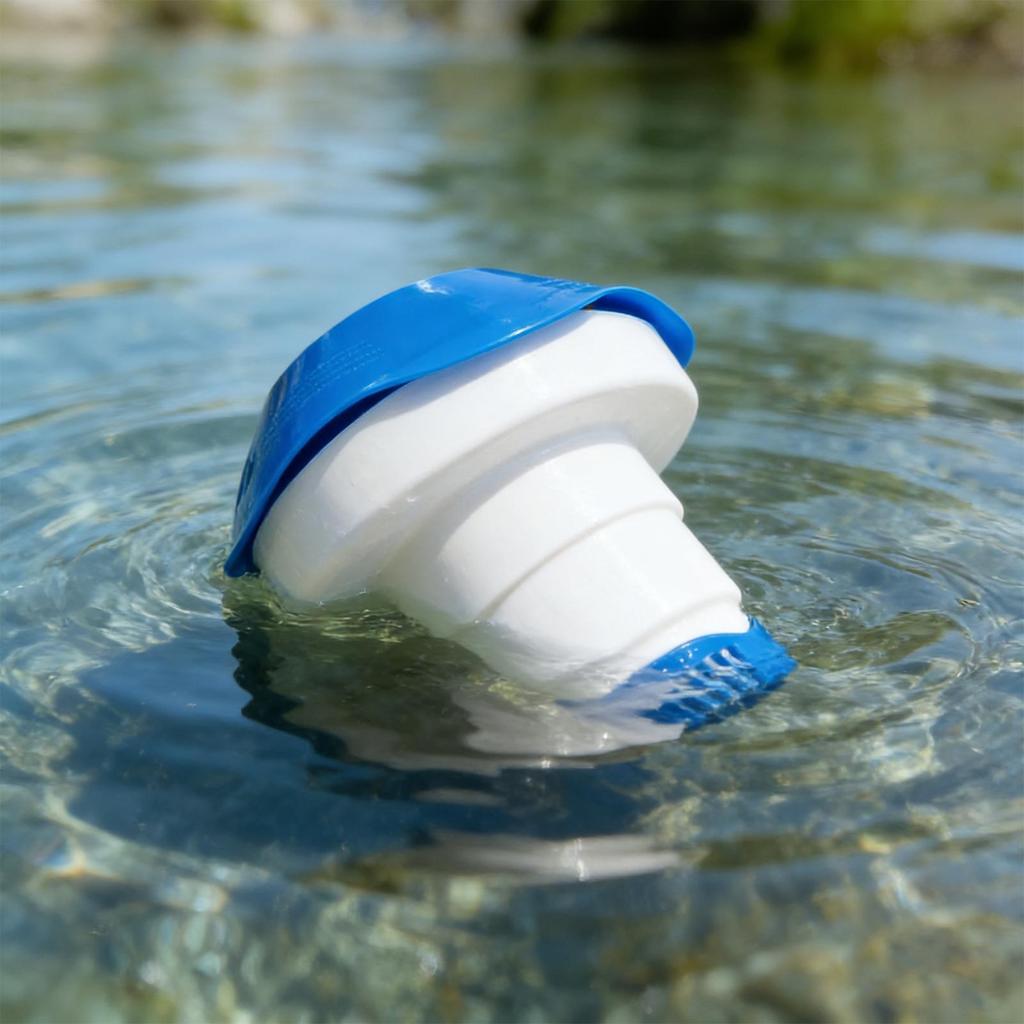 Chlorine Floater Adjustable Floating Chlorine Dispenser Durable for Indoor Outdoor Swimming Pools Floating Chlorine Dispenser