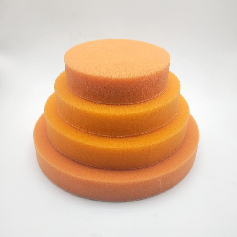 4-Inch, 5-Inch, 6-Inch, 7-Inch Flat & Wave Polishing and Waxing Sponge Wheel, 100mm Diameter