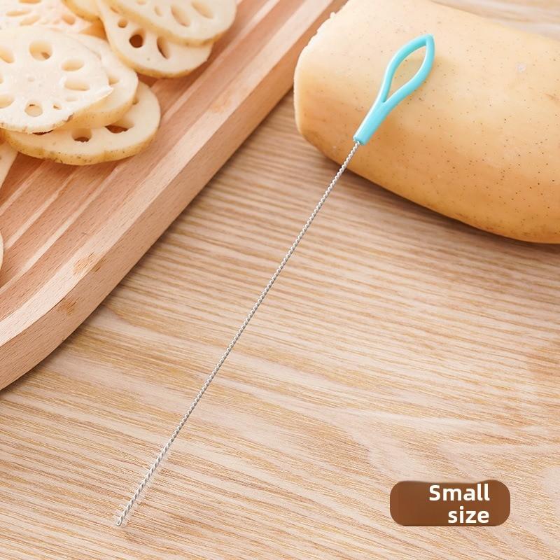 Lotus Root Gap Washing Lotus Root Hole Straw Cleaning Brush