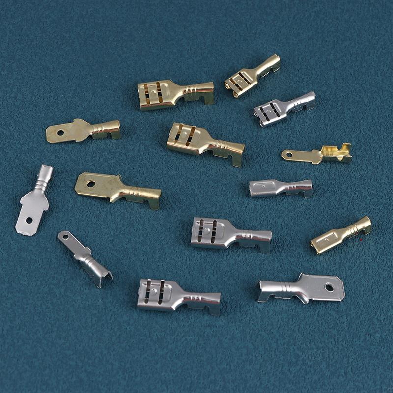 120/270/315Pcs 2.8/4.8/6.3Mm Spade Crimp Terminals Male Female Wire Connector Electrical Terminals Assorted Kit