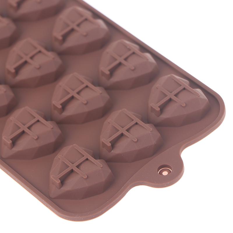 15 wnęk Mini forma do czekolady w kształcie serca Silikonowe formy do cukierków Gummy Jelly Mold
