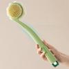Soft Mesh Sponge Bath Brush Long Handle Back Scrubber Useful Shower Body Brush  Bathroom