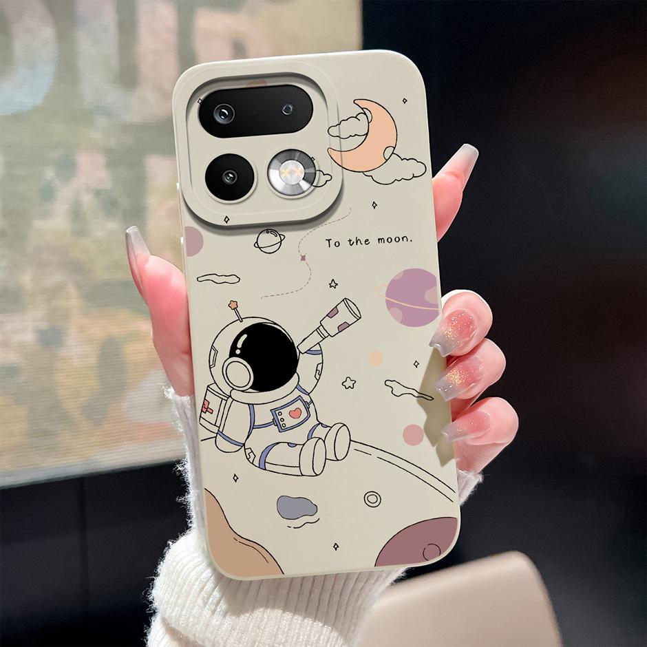 Case For OPPO Realme 16 Pro 16 Pro Plus Cute Kitten Avocado Full Protection Shell For Realme 16 Pro+ Liquid Silicone Back Cover