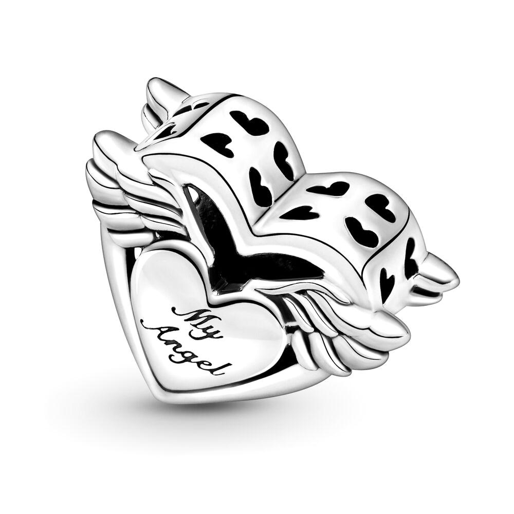 Abalorios de Corazón de Flor Calado para Mamá Plata de Ley S925 Apto para Pulsera Original Fabricación de Joyas para Mujeres Regalo de Cumpleaños