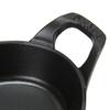 Staub Oval Stackable Gratin Induction Stylish Oven Dish, 24cm, Dish, Compatible, Enamel, Dish, Black, 1302323/40509-393-0 [Used]
