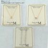 Shop Pair Necklace for Men and Gift Metal Made In 2 Pieces [Jewelry M] Women, Wrapping, Simple, Hypoallergenic, Japan, Motif, Feather, Silver,