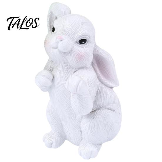Resin Bunny Towel Hooks Easter Rabbit Cartoon Sticky Hook, Adhesive Wall Hanger, Small Item Organizers Decorative Storage Hook for Towels Keys