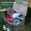 Camping Storage Bag Camping Cookware Organizer Large Capacity Picnic Organizer Box 3 Layer Multifunction for Hiking Climbing