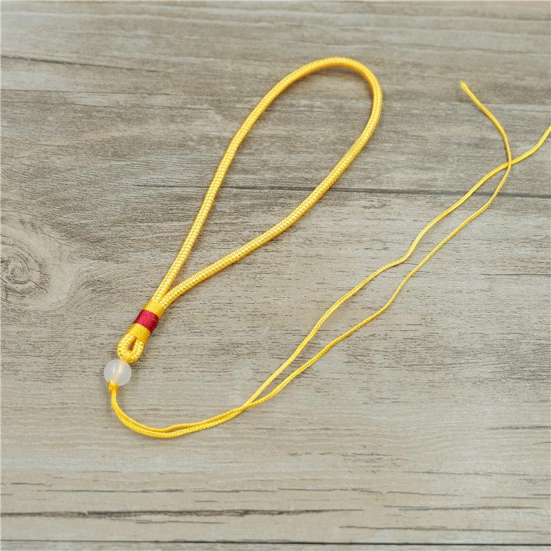 

3-миллиметровая веревка для игрушек, шнур для подвески, шнур для ювелирных изделий, веревка для рукоятки нефритовой подвески Bodhi, импортная проволочная веревка Type B handle rope золотистый