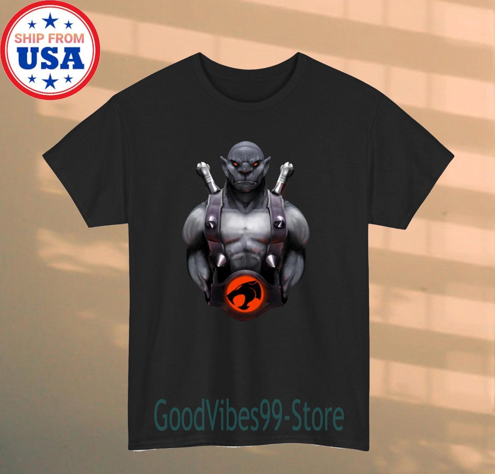 Thundercats Panthro Movie Icon Men s Black Size S-5XL L