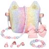 Children's Role-Playing Handbag Toy Set with Watch & Coin Purse - Perfect Birthday Gift for Girls