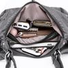 2023 große Kapazität Frauen Handtasche Damen Pu Leder Umhängetasche Weibliche Multifunktions Tote Schulter Taschen Rosa Sac EIN Haupt Femme