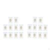20 Pcs Silicone Gel Blister Pad Bandages Prevention Guard Padding Patches for Both Women