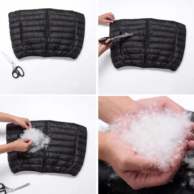 Coat Sleeveless Puffer Vest Jacket Ultra Thin Warm Lightweight Jacket Winter Men Vest Coats