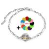 New Aromatherapy Locket Bracelet 12mm Essential Oil Diffuser Perfume Bangles Tree of Life High Quality Stainless Steel Jewelry