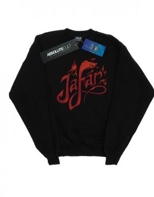 Womens/Ladies Aladdin Movie Jafar Flames Logo Sweatshirt