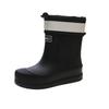 Rain shoes women's fashion bundle waterproof shoes thick-soled short tube outer wear rain boots non-slip and wear-resistant kitchen rubber shoes
