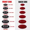 1pc 3D ABS Car Front Hood Emblem Bonnet Sticker Rear Tail Trunk LOGO Decal For KIA Rio Ceed Sportage Cerato Soul Sorento Picanto gbnkr30