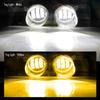2 X Angel Eye LED Fog Light DRL For Volkswagen VW Scirocco 3/III 2008-2014 Canbus Car Front Fog Daytime Running Lamp Assembly
