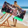 Said El Mala Print Beach Towel, Large Soft Quick Dry Towel for Beach Camping Swimming