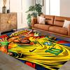 Neymar Brazil Celebration Rug for Living Rooms, Bedrooms, Home Décor, and As Gifts.