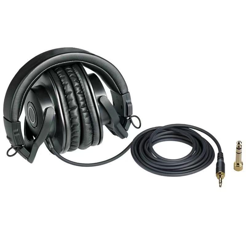 Audio-Technica ATH-M30x Professional Studio Monitor Headphon HIFI Earphones Professional Fully Enclosed Music Game Headphones
