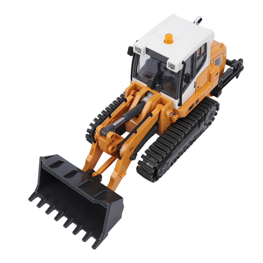 1 50 Scale RC Loader with LED Light Sound Effects, Remote Control Construction Vehicle Model, Scale Model Loader with