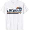 Lake Ontario EST 1656 Retro Stripe for Men Women T-Shirt