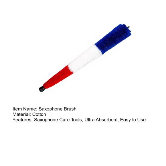 Saxophone Cleaning Swab Alto Tenor Soprano Saxophone Pad Saver Brush Cleaner Ultra Absorbent Cotton Sax Cleaning Care Tools