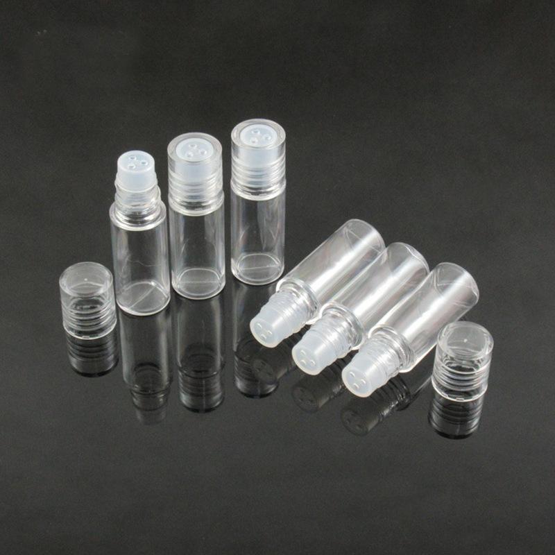 

5Pcs Mini Clear 3Ml Empty Loose Powder Container Plastic Bottle With 3-Hole Plug Sifter Refillable For Eye Shadow Cosmetic onesize
