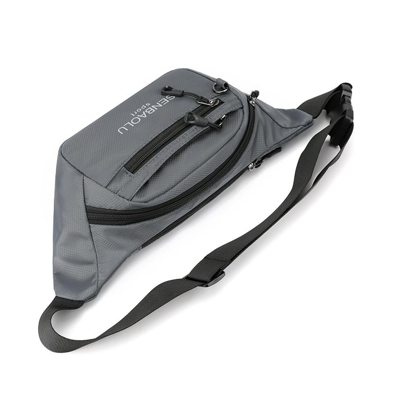 Pánská crossbody taška s velkou kapacitou, ledvinka, multifunkční náprsní taška