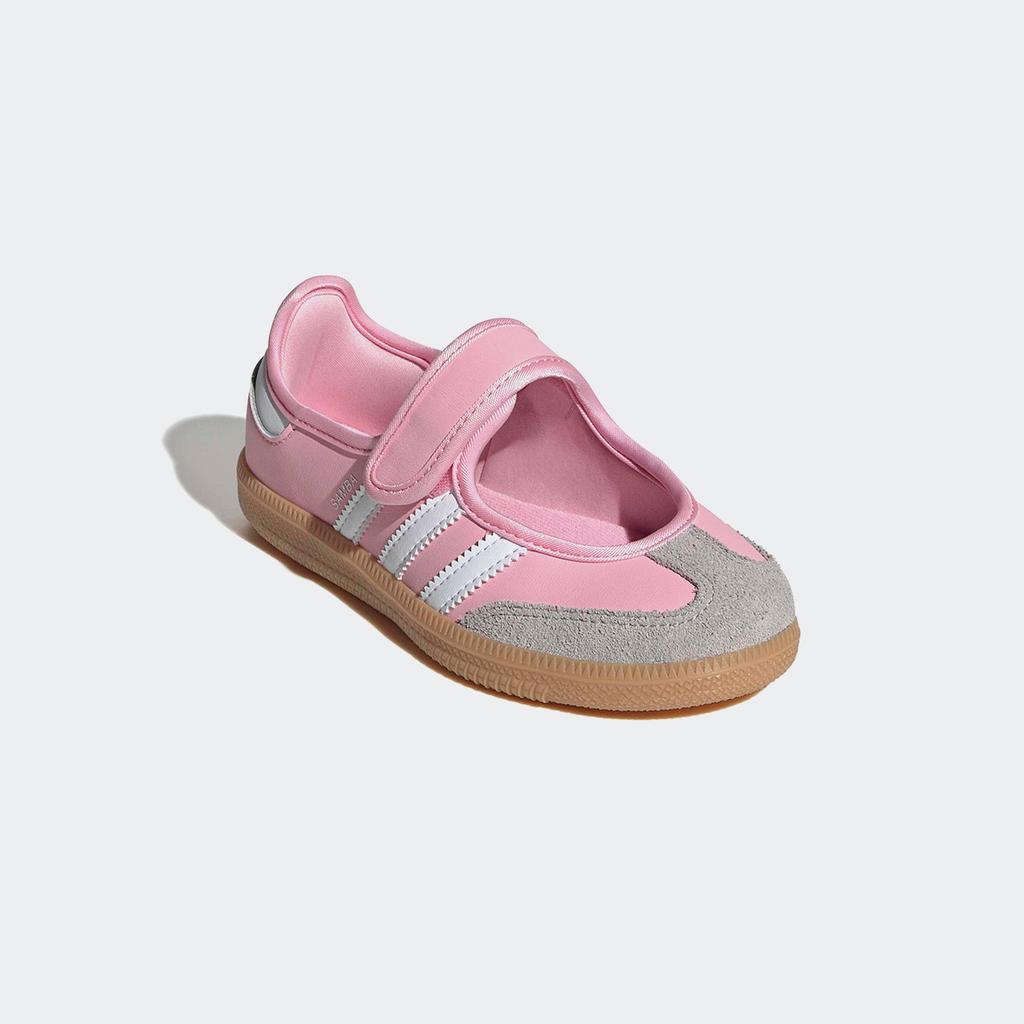 [Adidas] Samba Jane Kids Shoes [JP9541-LTPINK/FTWWHT/GUM3]
